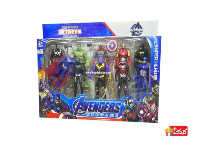 ست اکشن فیگور انتقام جویان مدل END GAME