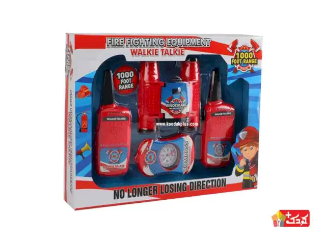 واکی تاکی اسباب بازی طرح آتش نشان مدل zr304