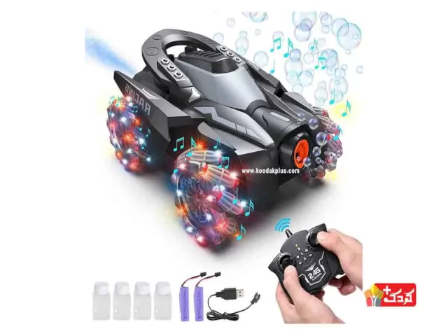 ماشین کنترلی چرخ کپسولی(حباب ساز و دودزا) مدل Sy056A