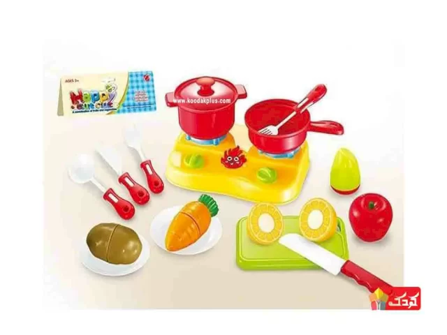 ست برش ميوه همراه با اجاق گاز مدل 30-666