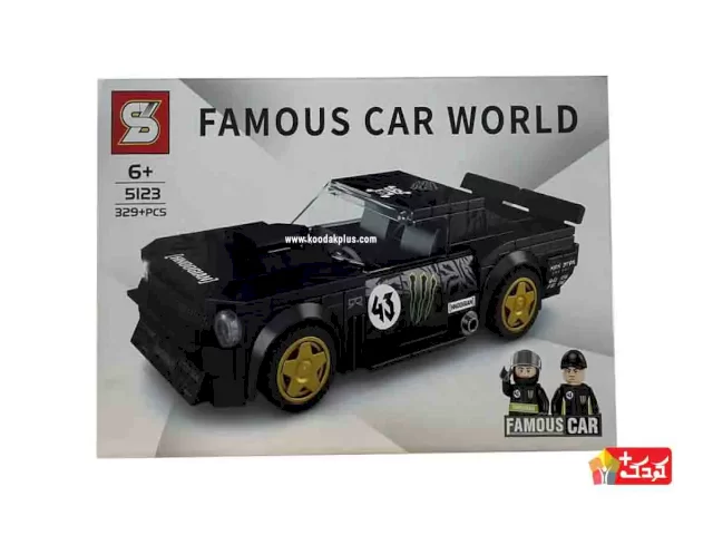 لگو ماشین طرح فورد موستانگ مدل SY-5123