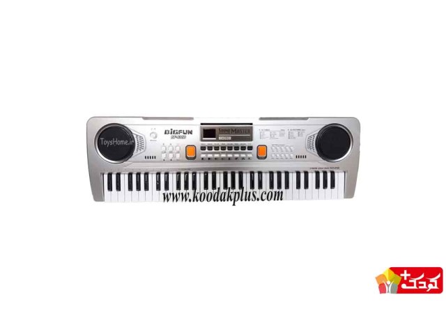 ارگ اسباب بازی آموزشی فلش خور بیگفان 61 کلید مدل keyboard bigfan bf-630D
