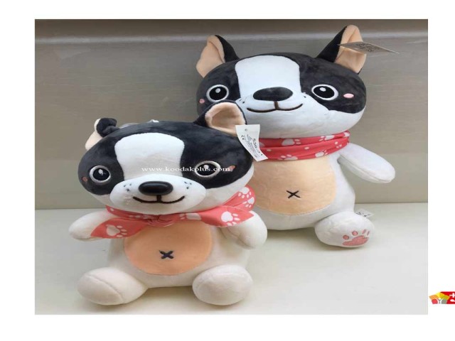 عروسک پولیشی سگ دستمال به گردن نانو کد 114 Dog