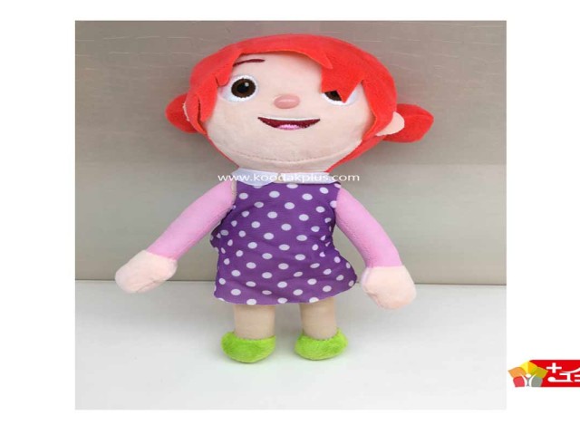 عروسک پولیشی دختر لباس خال خالی نانو کد 144 Girl