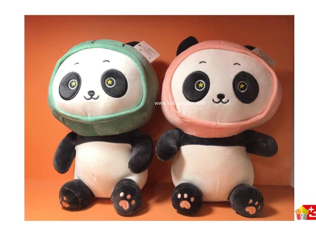عروسک پولیشی خارجی مدل پاندا میوه ای نانو کد 171 panda