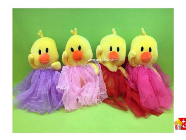 عروسک پولیشی جوجه مدل لباس توری کد 183 chicken