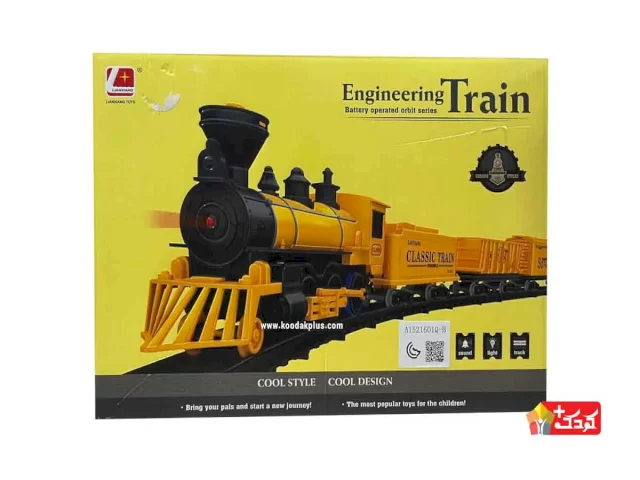 قطار ریلی اسباب بازی موزیکال مدل LX-201