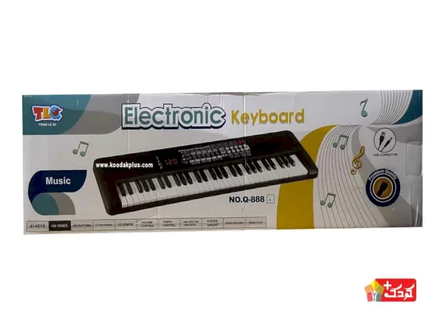کیبورد اسباب بازی 61 کلید مدل Q-888A