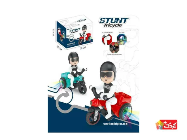 موتور تک چرخ زن 3D موزيكال مدل CQ668