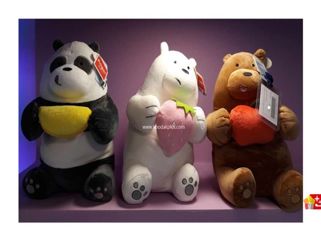 عروسک پولیشی خارجی خرس میوه ای کد 021 bear