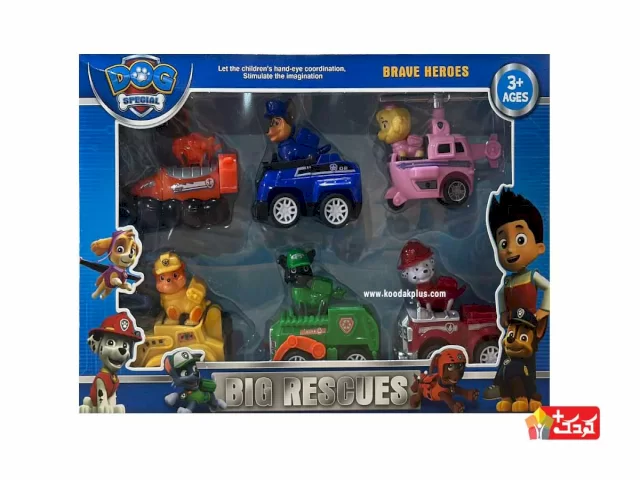 ست 6 عددی سگ های نگهبان مدل PT985-7