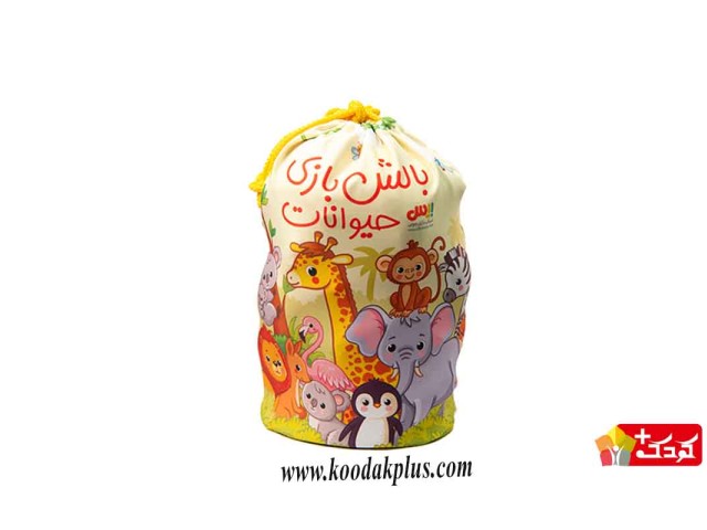 بالش بازی طرح حیوانات بیس