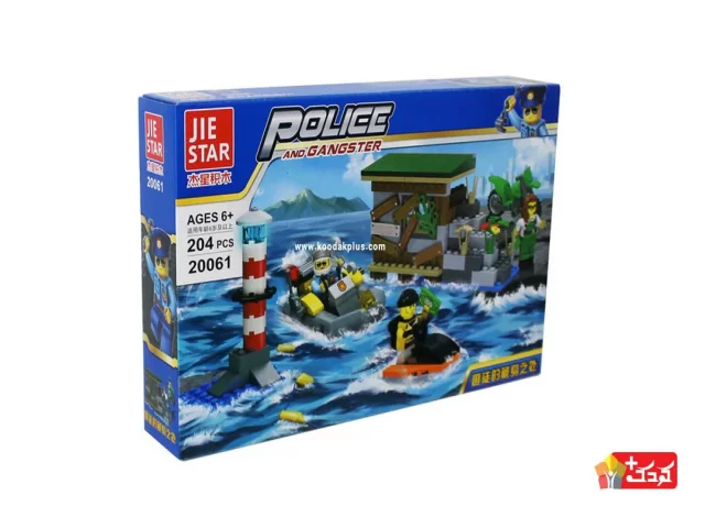 لگو پلیس و گنگستر مدل JIE STAR-20061