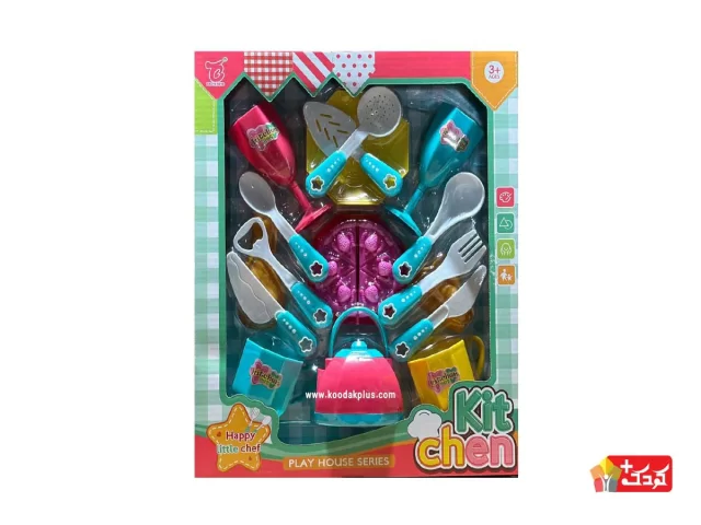 ست لوازم آشپزخانه اسباب بازی مدل 348A