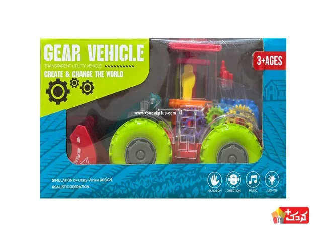 لودر چرخ دنده ای موزیکال و حرکتی مدل 52-X555