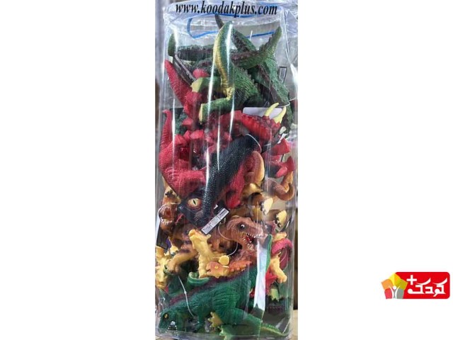 پک فیگور اسباب بازی دایناسور جنس گوشتی مدل dinosaurs