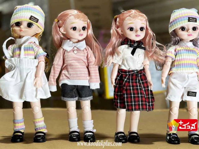 عروسک کره ای مفصل دار با کلاه مدل jy49