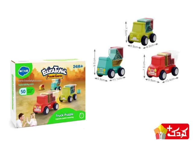 پازل کامیون هولی تویز مدل E7980