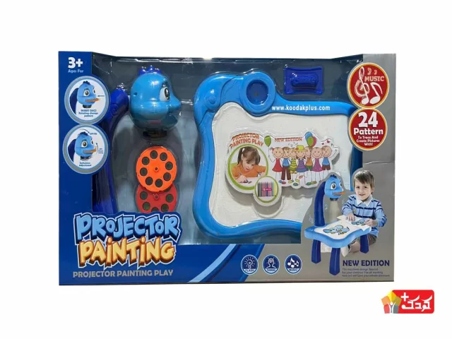 میز نقاشی پروژکتور دار موزیکال مدل YM6556