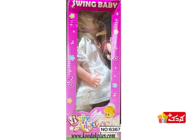 عروسک موزیکال حرکتی به همراه بچه مدل 6367