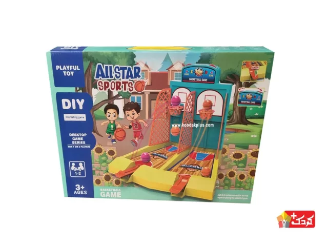 بسکتبال اسباب بازی رومیزی دوتایی مدل 33015
