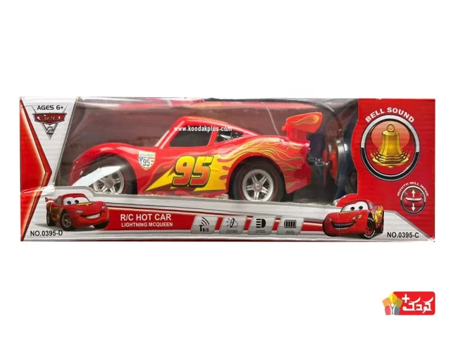 ماشین مک کوئین کنترلی اسباب بازی مدل 0395