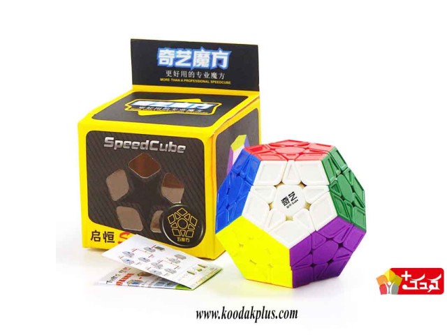 روبیک مگامینکس برند کای وای خود رنگ Rubik QiYi Megaminx