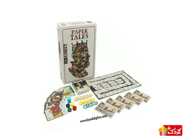 بازی فکری قصه های کاغذی paper tales دهکده بردگیم