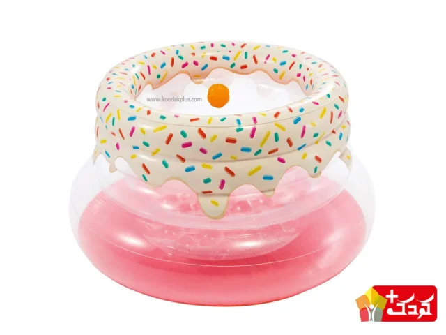 قلعه بادی و پارک بازی دونات کودک اینتکس مدل 48476