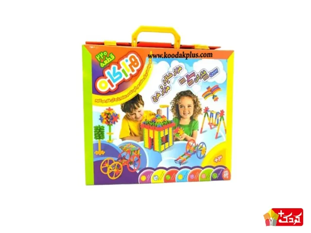 اسباب بازی ساختنی هزارکاره کیفی 220 قطعه پندار نیک