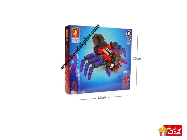لگو اسپایدرمن و ربات عنکبوتی bt 4038