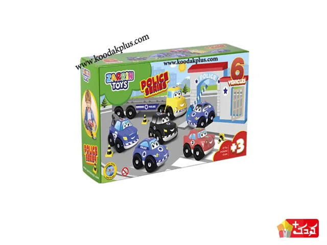 ماشینهای پلیس زرین تویز کد J6