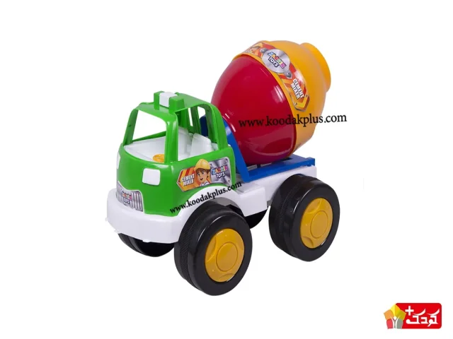ماشین اسباب بازی میکسر بتن 2003 a3 زرین تویز