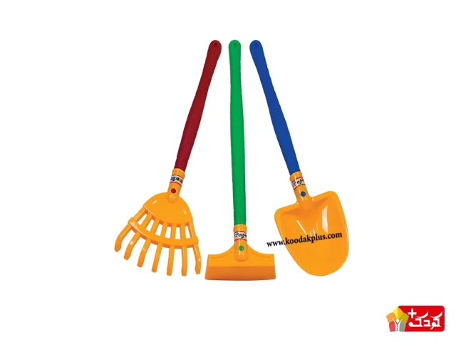 ابزار باغبانی اسباب بازی e9 زرین تویز