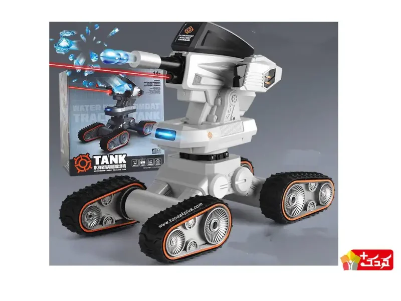 تانک اسباب بازی کنترلی طرح چرخ زنجیری تیر پرتاب کن مدل XB1115