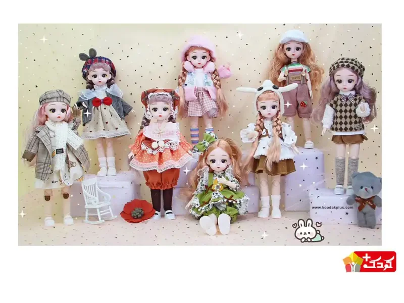 عروسک تمام مفصلی طرح انیمه مدل 101D