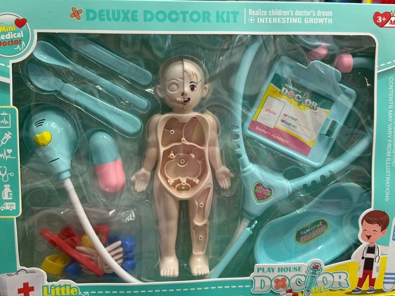 اسباب بازی آموزشی مولاژ کامل بدن The Human Body