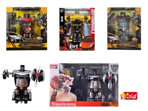 اسباب بازی تبدیل شونده کنترلی شارژی سنسور دار در مدل های مختلف