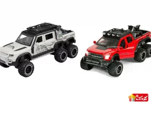 ماشین فلزی طرح فورد 6 چرخ سایز 1:24 مدل CZ24