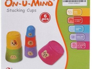بازی فکری و آموزشی لیوان چینی نوزاد مدل stacking cups
