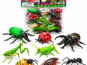 پک  6 عددی فیگور حشرات مدل natural world