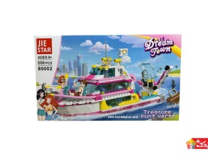 لگو کشتی تفریحی کروز اسباب بازی مدل JIE STAR-80002
