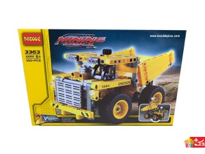 لگو کامیون و بلدوزر اسباب بازی مدل DECOOL-3363