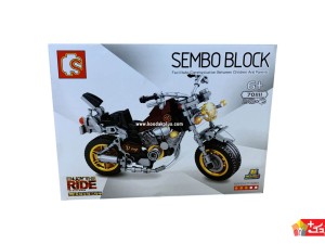 لگو موتور اسباب بازی کلاسیک مدل SEMBO BLOCKS-701111