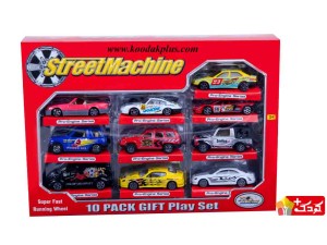 ست ماشین فلزی اسباب بازی مدل street machine-2008