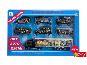 ست ماشین فلزی جنگی مدل DIE CAST METAL- 8533A