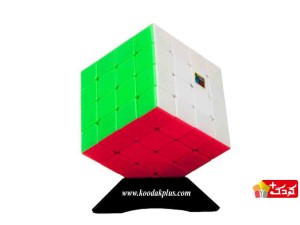 روبیک مویو استیکرلس به همراه پایه نگهدارنده  MoYo cube 4×4×4