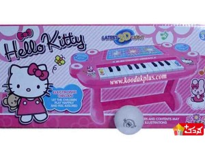 اسباب بازی پیانو دخترانه (23 کلید) باتری خور piano hello kitty