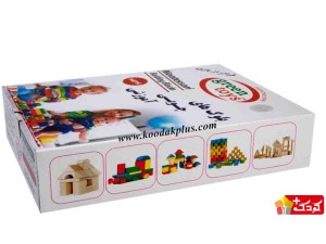 بلوک چوبی بریکس  block building 53 pcs