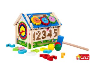 کلبه هوش آموزش اعداد و ساعت inteligent house 108
